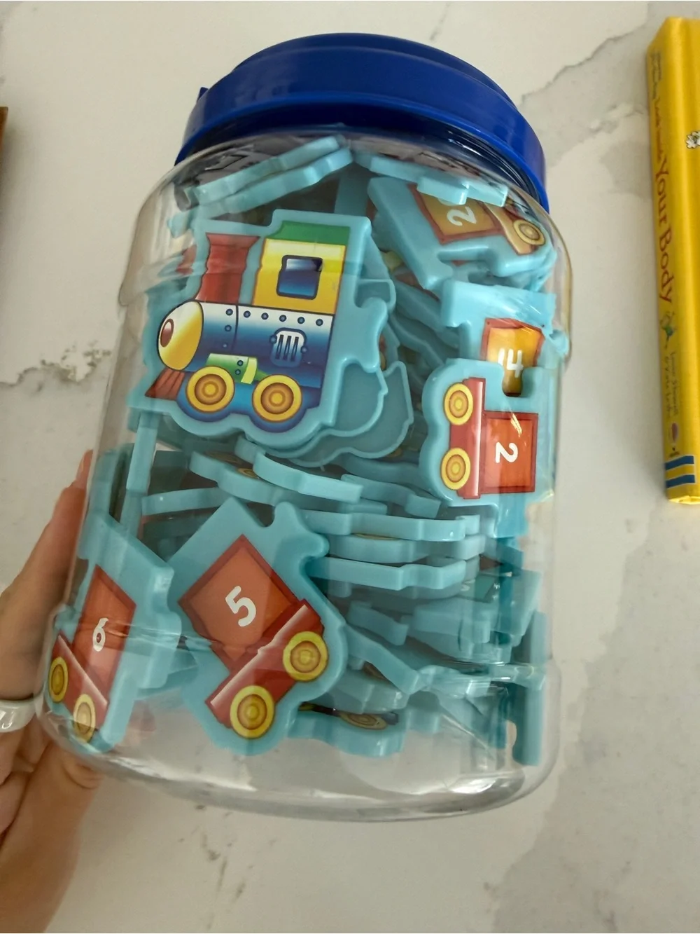 Lakeshore learning sequencing trains, 1 - 100 puzzle pieces